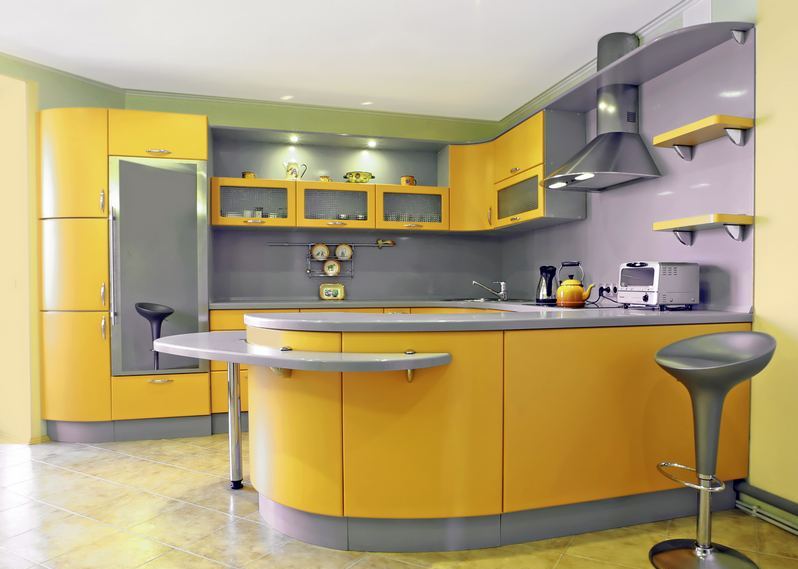 chọn màu sơn đẹp cho phòng bếp không hề khó