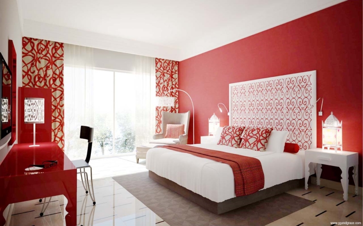 Phối hợp màu sơn phong cách cho phòng ngủ